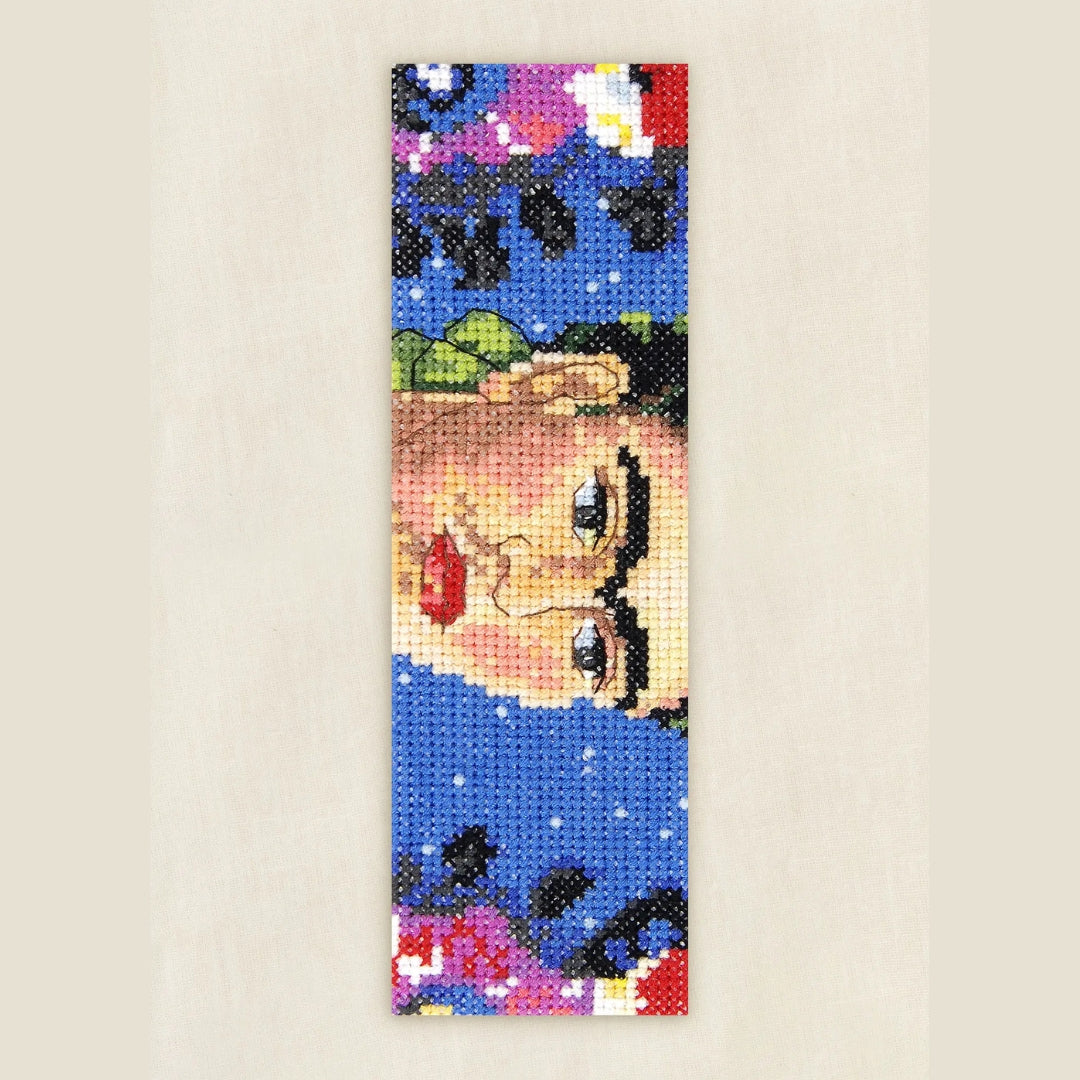 Kit de bordado Frida marcapaginas (DMC)