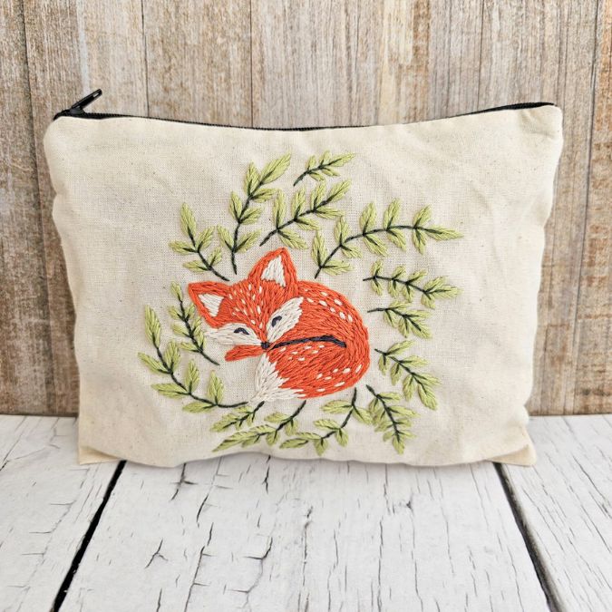 Kit de bordado Estuche Zorrito (MY KIT)