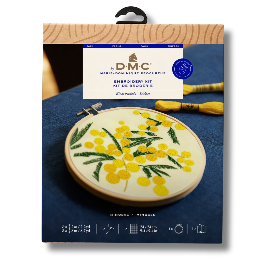 Kit de bordado Mimosa-DMC