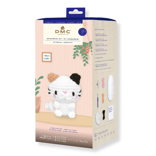 Kit de Amigurumi Gato -DMC