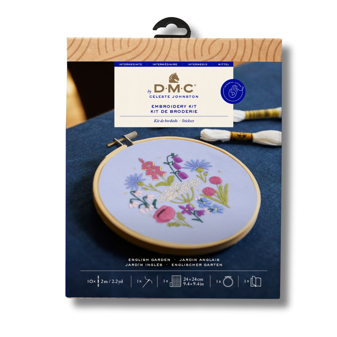 Kit de bordado Jardín Inglés (DMC)