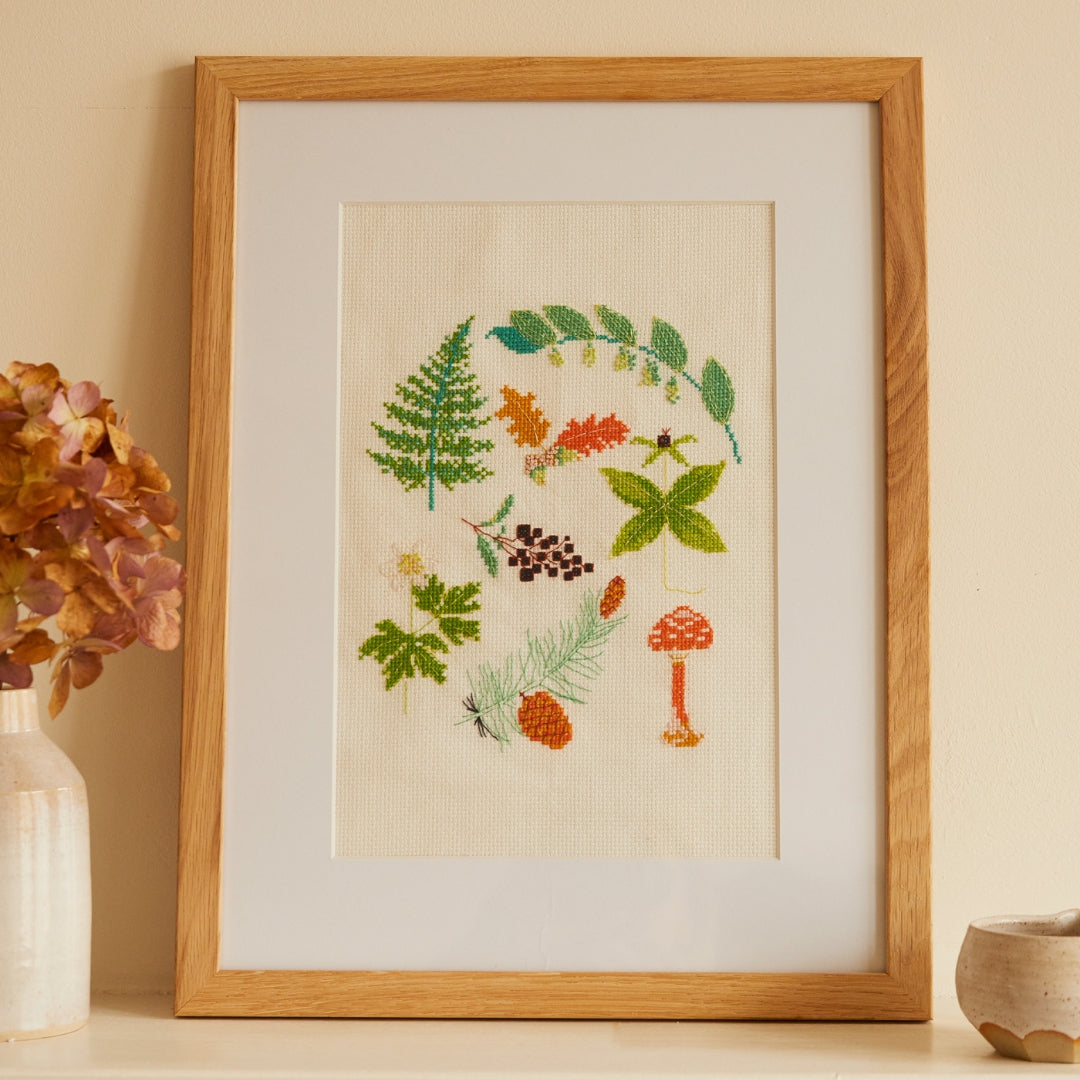 Kit de bordado Claro del Bosque (DMC)