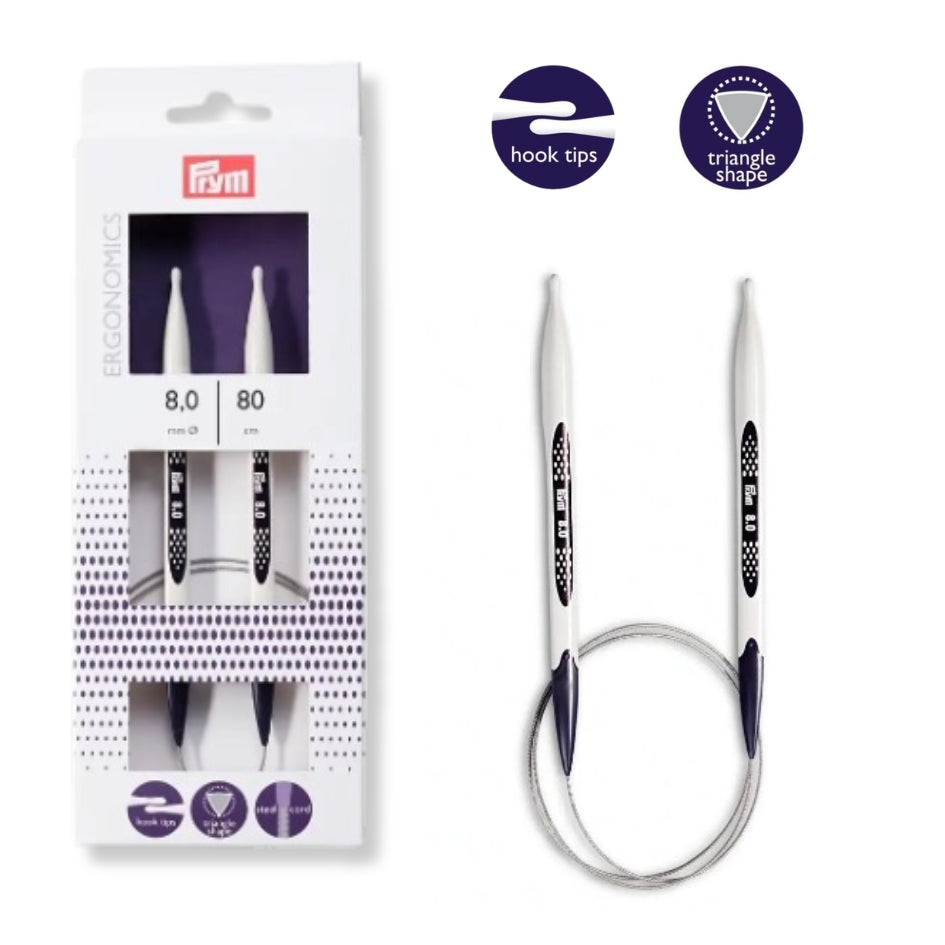 Palillo circular ergo. 80 cm - Prym (dif num.)