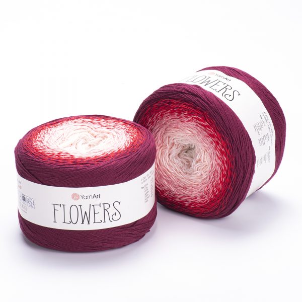 Flowers - Yarn Art