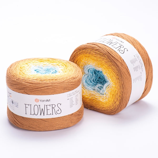 Flowers - Yarn Art