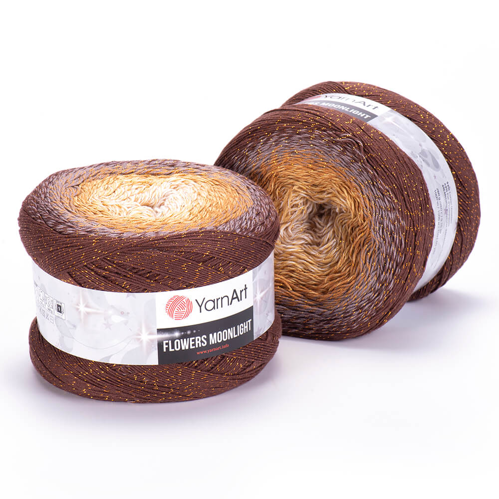 Flowers Moonlight - Yarn Art