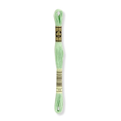 Hilo Bordar Mouliné 117 DMC (Verdes)