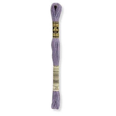 Hilo Bordar Mouliné 117 DMC (Azules)