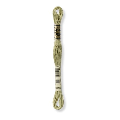 Hilo Bordar Mouliné 117 DMC (Verdes)