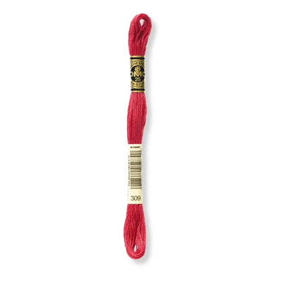 Hilo Bordar Mouliné 117 DMC (Rojos)