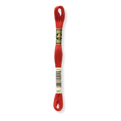 Hilo Bordar Mouliné 117 DMC (Rojos)