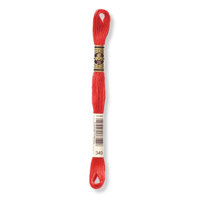 Hilo Bordar Mouliné 117 DMC (Rojos)