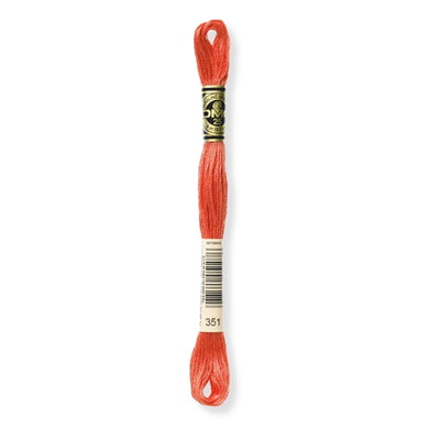 Hilo Bordar Mouliné 117 DMC (Rojos)
