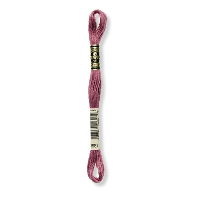 Hilo Bordar Mouliné 117 DMC (Violetas)
