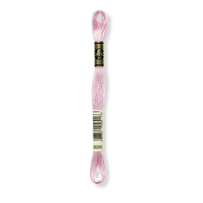 Hilo Bordar Mouliné 117 DMC (Rosados)