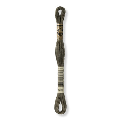 Hilo Bordar Mouliné 117 DMC (Verdes)
