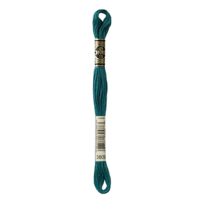 Hilo Bordar Mouliné 117 DMC (Azules)