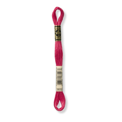 Hilo Bordar Mouliné 117 DMC (Rojos)