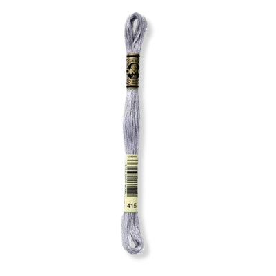 Hilo Bordar Mouliné 117 DMC (Grises)