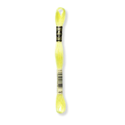 Hilo Bordar Mouliné 117 DMC (Amarillos)
