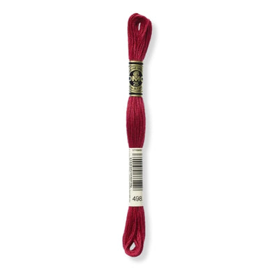 Hilo Bordar Mouliné 117 DMC (Rojos)