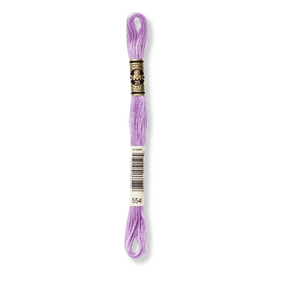 Hilo Bordar Mouliné 117 DMC (Violetas)