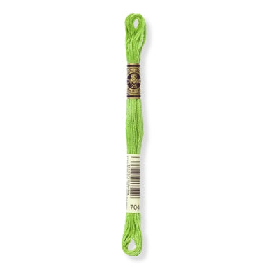 Hilo Bordar Mouliné 117 DMC (Verdes)