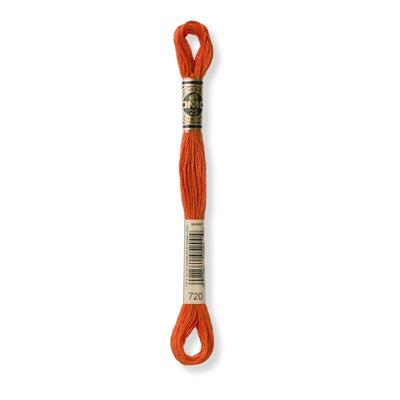 Hilo Bordar Mouliné 117 DMC (Rojos)