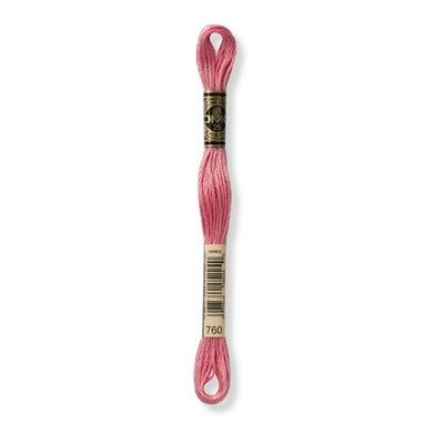 Hilo Bordar Mouliné 117 DMC (Rosados)