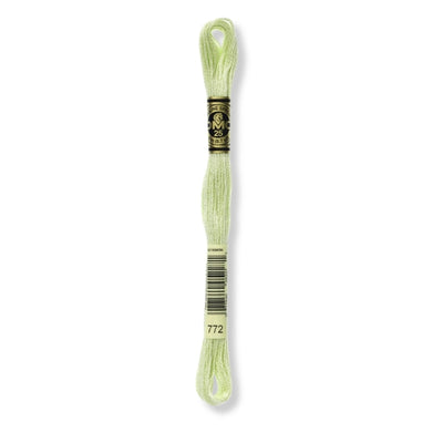 Hilo Bordar Mouliné 117 DMC (Verdes)