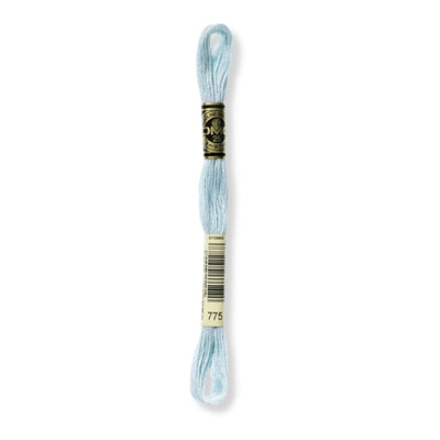 Hilo Bordar Mouliné 117 DMC (Azules)