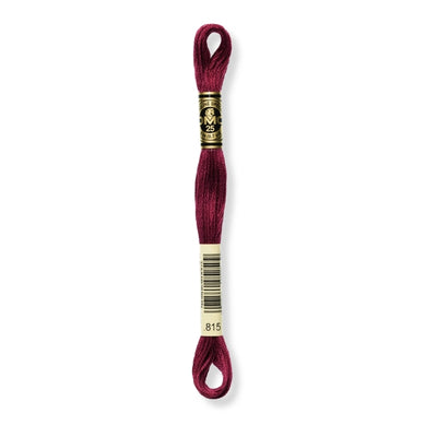 Hilo Bordar Mouliné 117 DMC (Rojos)