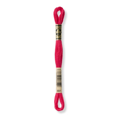 Hilo Bordar Mouliné 117 DMC (Rojos)
