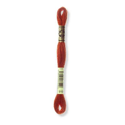 Hilo Bordar Mouliné 117 DMC (Rojos)