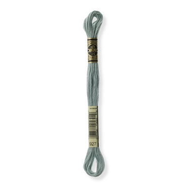 Hilo Bordar Mouliné 117 DMC (Verdes)