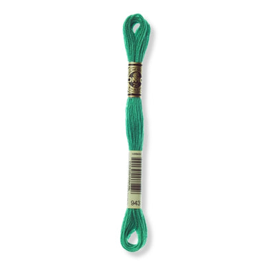 Hilo Bordar Mouliné 117 DMC (Verdes)