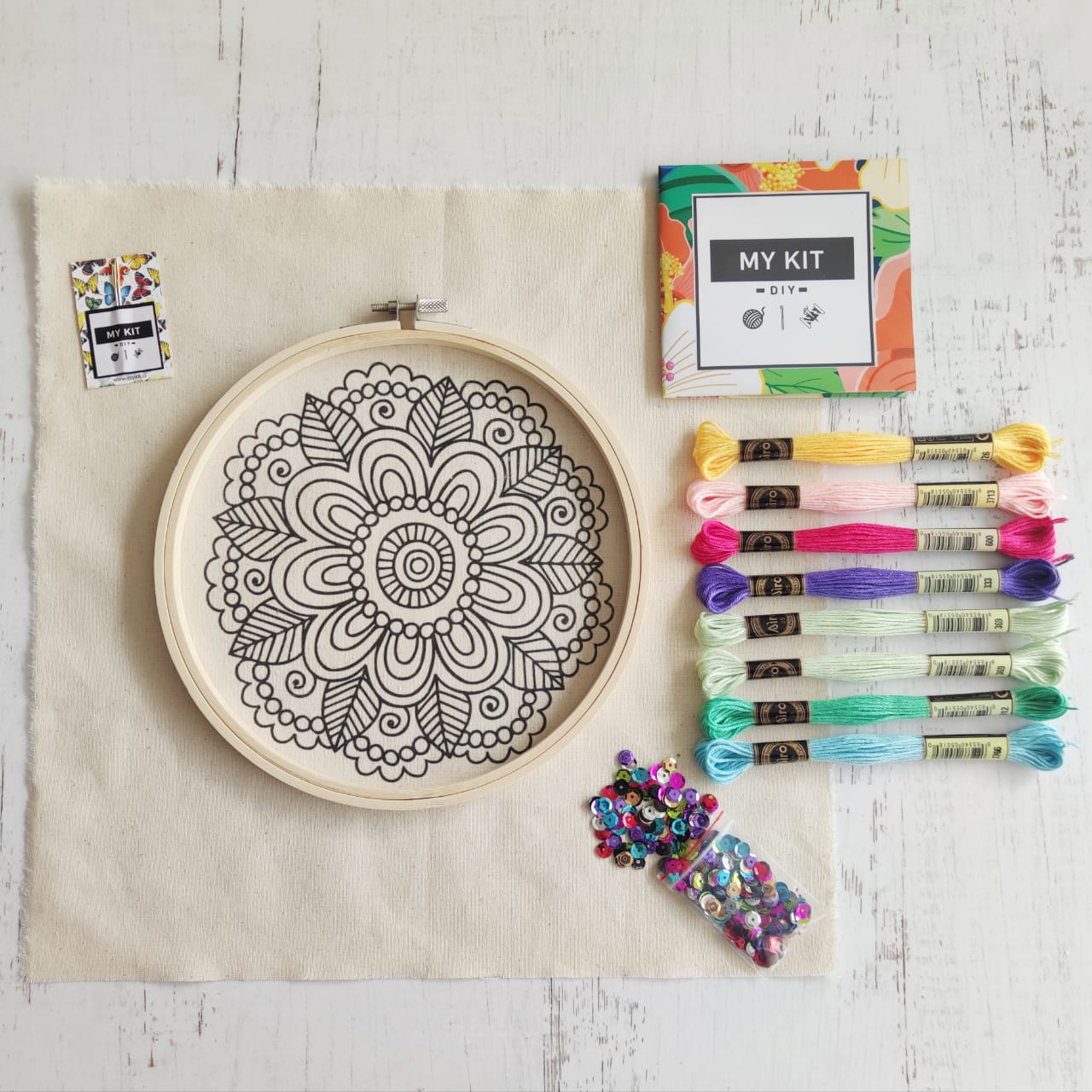 Kit de bordado Roberta (MY KIT)