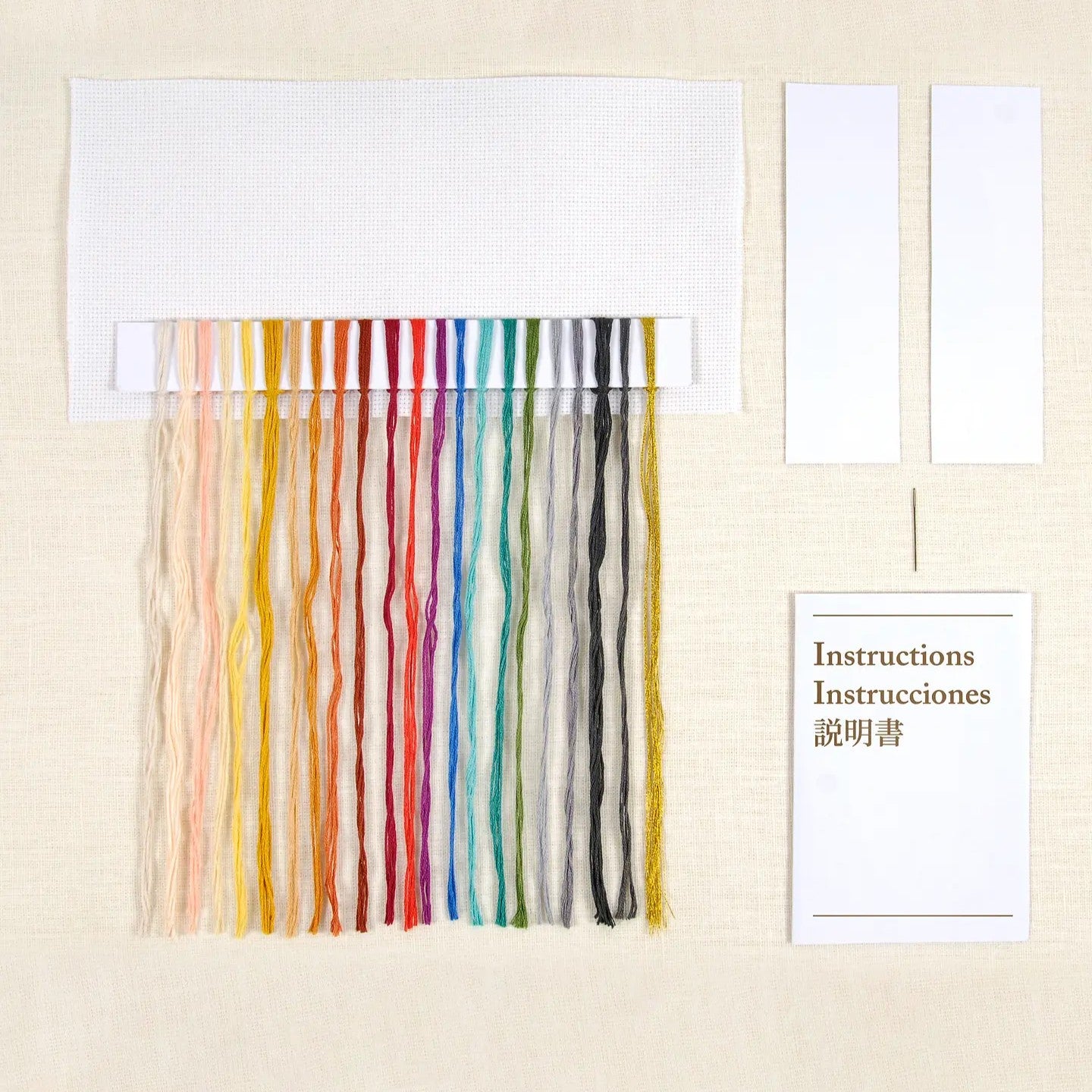 Kit de bordado El Beso marcapaginas (DMC)
