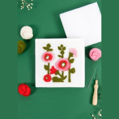 Kit de Fieltro Malvarrosas - DMC