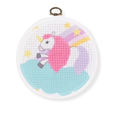 Kit de bordado Unicornio-DMC