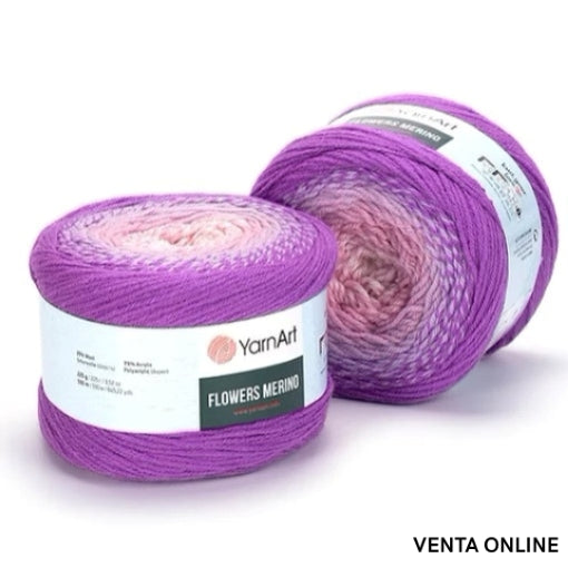Flowers Merino - Yarn Art (solo online)