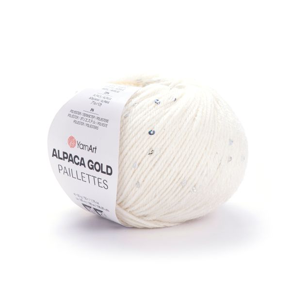 Alpaca Gold Paillette - Yarn Art