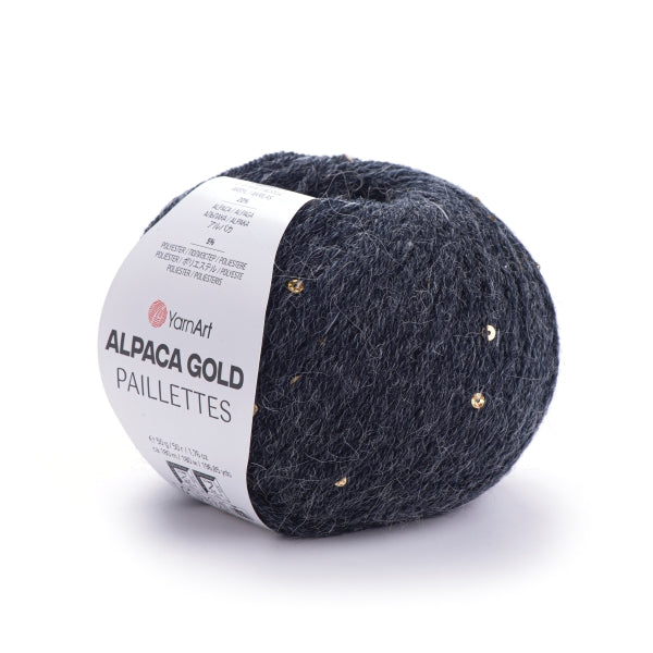 Alpaca Gold Paillette - Yarn Art