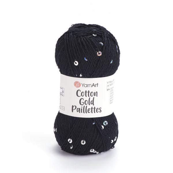Cotton Gold Paillette - Yarn Art