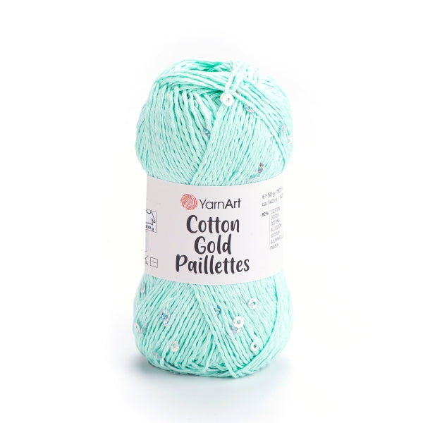 Cotton Gold Paillette - Yarn Art