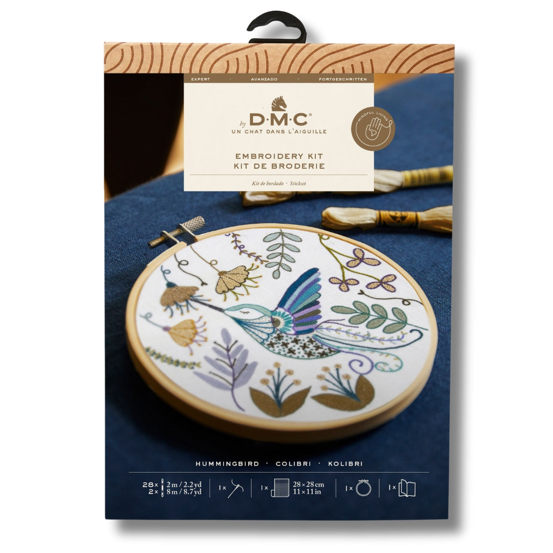 Kit de bordado Colibrí (DMC)