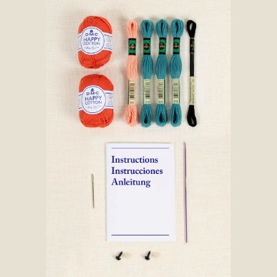 Kit de Amigurumi Cangrejo -DMC