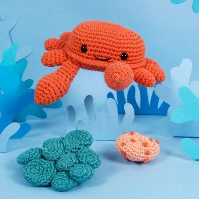 Kit de Amigurumi Cangrejo -DMC