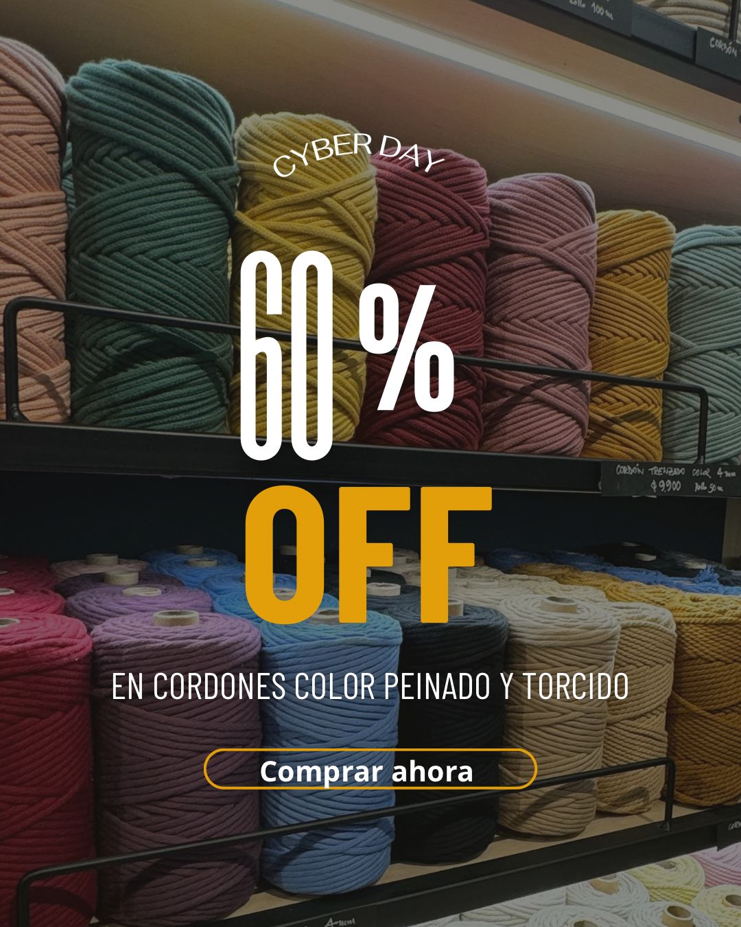 CYBER SELECCIÓN CORDONES - 60% OFF