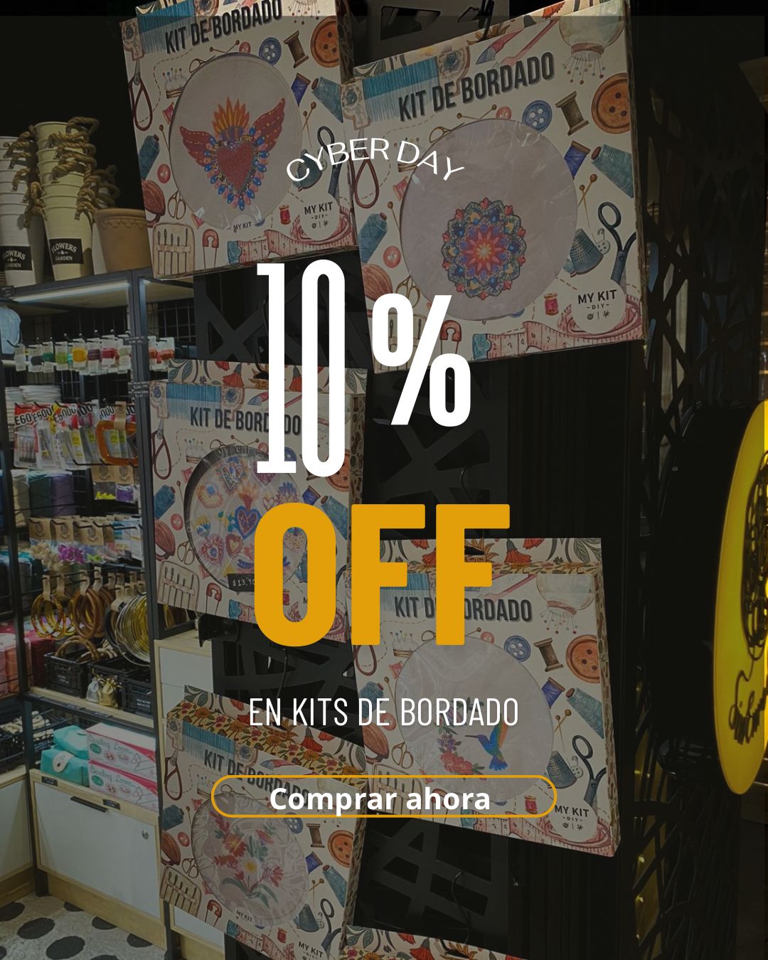 CYBER KITS BORDADO - 10% OFF